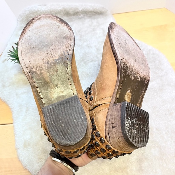 *Steve by Steve Madden | 'Jaane' Cognac Ankle Boot Size 8.5 - Picture 10 of 13